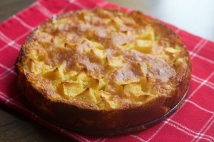 gâteau aux pommes